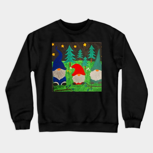 Gnomes Crewneck Sweatshirt by Oregon333